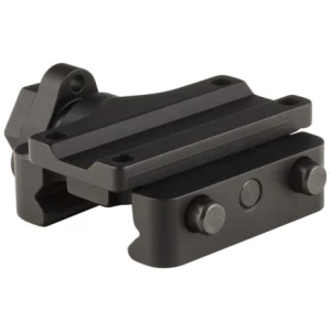 Trijicon MRO Low Weaver Quick-Release Mount in matte black, side view