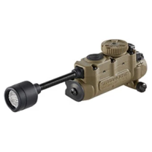 Streamlight Sidewinder Stalk helmet-mounted light in coyote, 76 lumens