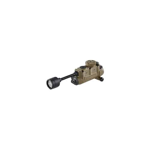 Streamlight Sidewinder Stalk helmet-mounted light in coyote, 76 lumens
