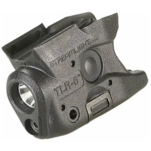 Streamlight TLR-6 100-lumen weapon light with integrated red laser for S&W M&P Shield
