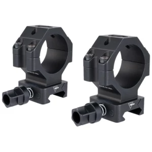 Trijicon AC22070 Q-LOC scope rings, 34mm tube, 1.3 inch height, matte black