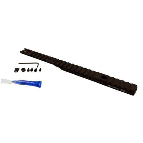 XS Sights lever rail for Henry Big Boy .357 Magnum, black Picatinny optic mount