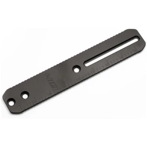 Area 419 ARCALOCK 8-inch Universal Dovetail Rail mounted on a forend