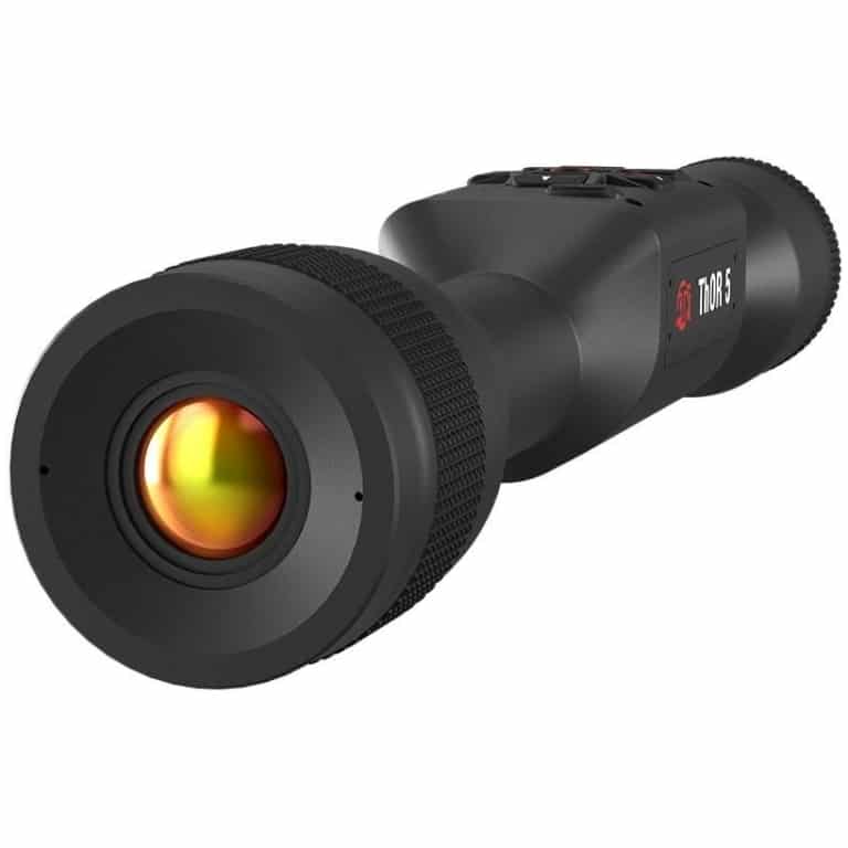ATN Thor 5 thermal rifle scope 3-24x 640x480 12 micron black matte