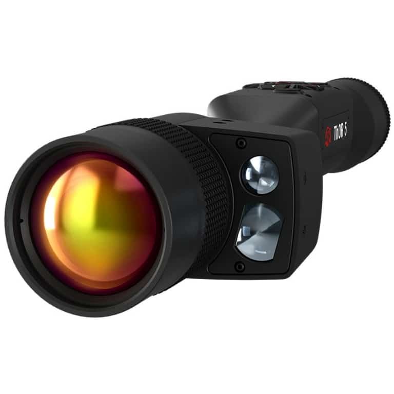 ATN Thor 5 LRF 4-32x 640x480 thermal rifle scope black anodized