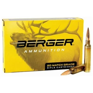 Berger Elite Hunter 6.5 PRC 140gr HPBT rifle ammunition box