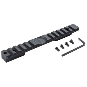 Bergara 30 MOA short action scope rail, black anodized, fits Remington 700