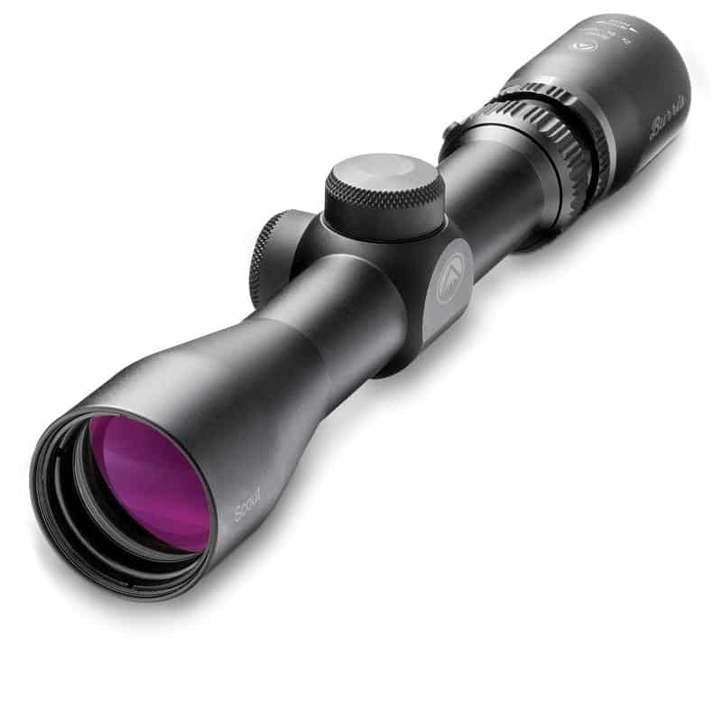 Burris Scout 2-7x32mm Ballistic Plex riflescope, matte black, 1-inch tube