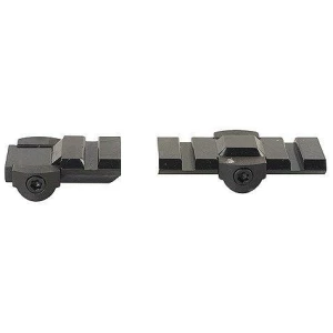 Burris Ruger-to-Weaver Base Adapter R1 black matte steel adapter for Ruger rifles