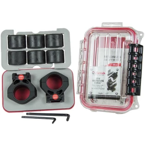 Burris XTR Signature 30mm scope rings in black matte finish