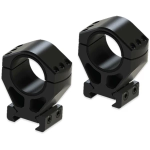 Burris XTR Signature 30mm scope rings, matte black finish, with Pos-Align inserts