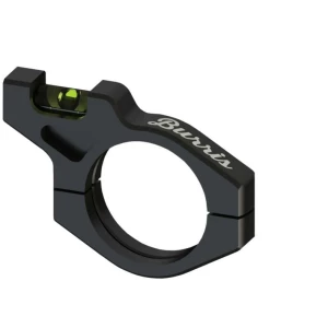 Burris scope tube bubble level for 30mm and 34mm scopes, black matte finish