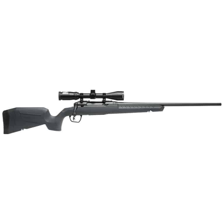 Savage Axis 2 XP .243 Win 22-inch gray synthetic rifle with factory-mounted 3-9x40 scope