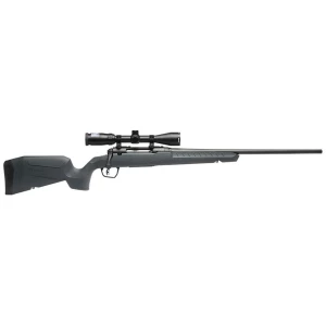 Savage Axis 2 XP .25-06 Rem 22-inch gray synthetic rifle with mounted 3-9x40 scope