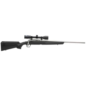 Savage Axis II XP stainless 22-inch barrel black synthetic stock with Bushnell 3-9x40 scope