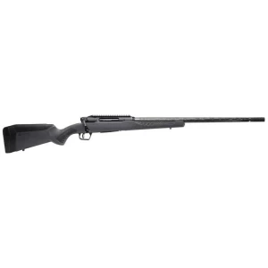 Savage Impulse Mountain Hunter .300 WSM 24in rifle left profile gray AccuStock carbon fiber barrel