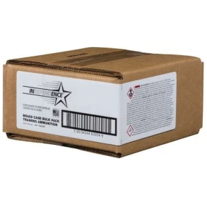 CCI Independence Brass .40 S&W 180 gr FMJ 500 rd loose pack box and loose cartridges