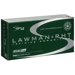 CCI Ammunition Speer Lawman RHT 9mm Luger 100gr FG 50-count box