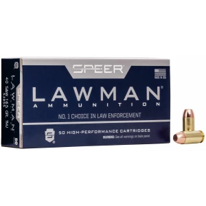 Speer Lawman .40 S&W 165 gr TMJ 50-count box