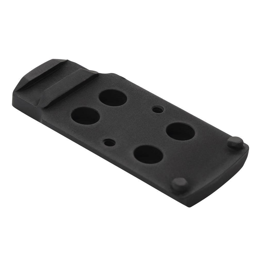 Colt 1911 RMR adapter plate black RMR footprint optics plate