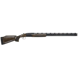 CZ All American 12 gauge over/under shotgun with 32 inch ported barrels and Turkish walnut adjustable stock