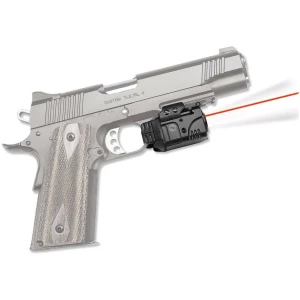 Crimson Trace Rail Master Pro red laser and 100-lumen white light universal rail mount