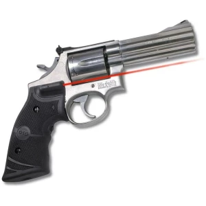 Crimson Trace Lasergrip for S&W K & L-frame square butt revolvers, red laser 633nM