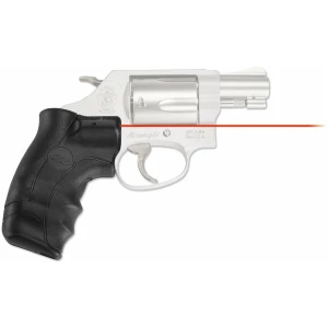 Crimson Trace LG-350 Lasergrips red laser sight grip for Smith & Wesson J-Frame round butt revolver