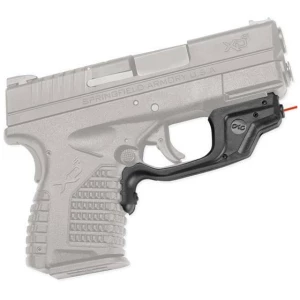 Crimson Trace Laserguard LG-469 red laser sight for Springfield XD-S, black polymer