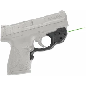 Crimson Trace LG-489G LaserGuard green laser sight for S&W M&P Shield in black