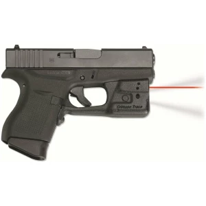 Crimson Trace Laserguard Pro red laser and white light mounted for Glock 42/43