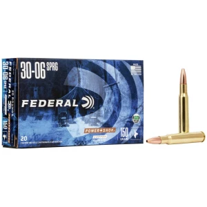 Federal Power-Shok .30-06 Springfield 150 gr Copper Hollow Point 20rd box