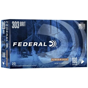 Federal Power-Shok .303 British 180 gr SP 20rd box
