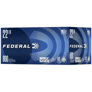 Federal Range Pack .22 LR 40gr LRN 3,200-round case product image
