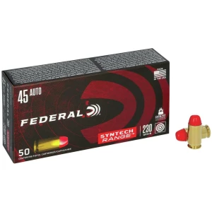 Federal American Eagle Syntech .45 ACP 230 gr TSJ ammunition - 50 rounds box