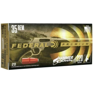 Federal HammerDown .35 Remington 220 gr 20rd box - lever-action hunting ammunition