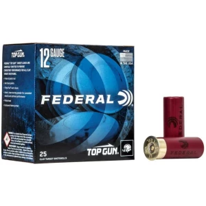 Federal Top Gun 12ga 2-3/4in 1-1/8oz #8 lead shotshells 250rd case