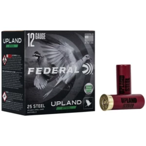 Federal Upland Steel 12ga 2.75in 1oz #7.5 steel shot 25rd box