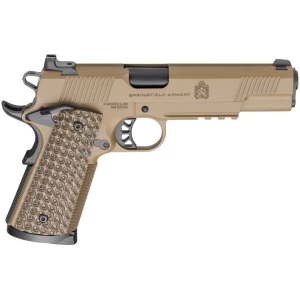 Springfield Armory 1911 TRP .45 ACP 5 inch Coyote Brown Cerakote with VZ Hydra G10 grips