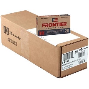 Hornady Frontier .223 Rem 55 gr FMJ 500-round case product image