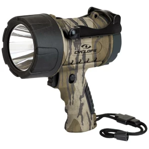 Cyclops 600 Lumen Hunt Spotlight in Mossy Oak Bottomland camouflage
