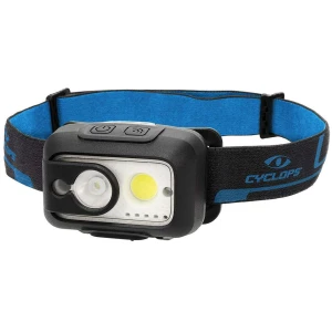 Cyclops Eclipse Elite rechargeable headlamp 520 lumens black with white and red LEDs
