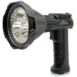 Cyclops RS 4000 rechargeable spotlight 4000 lumens black polymer aluminum