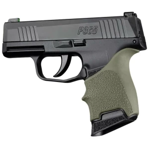 Hogue HandAll Beavertail Grip Sleeve for Sig Sauer P365, OD Green