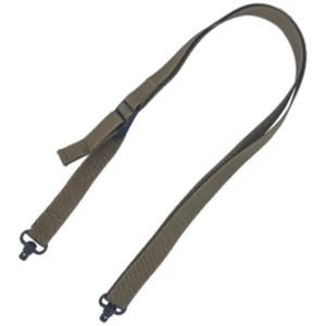 TacShield Sport Ridge 1-inch 2-point rifle sling with QD swivels in Coyote Brown