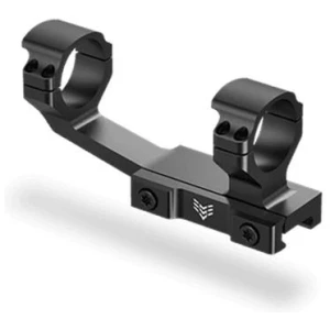 Swampfox Independence AR 30mm cantilever scope mount, matte black, 30mm rings