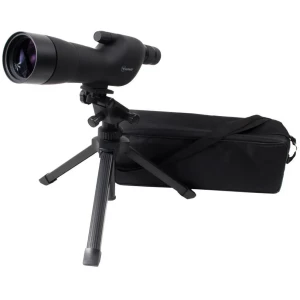 Firefield FF11018K 20-60x 60mm angled spotting scope with black rubber armor