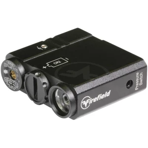 Firefield Charge AR red laser and 180-lumen flashlight combo in matte black, Picatinny/Weaver mount