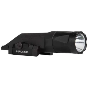 INFORCE WMLX White/IR Gen 3 weapon-mounted light in black, 900 lumens