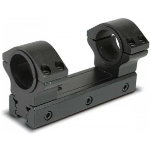 Konus one-piece dual mount rings for 30mm and 1-inch scopes, matte black